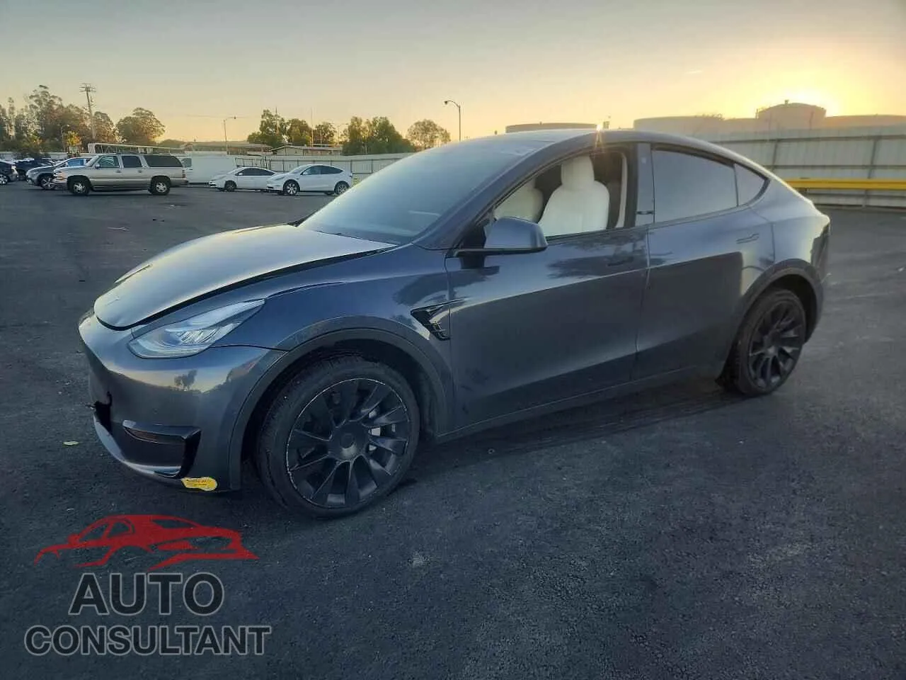 2022 TESLA MODEL Y VIN 7SAYGDEE3NF314487