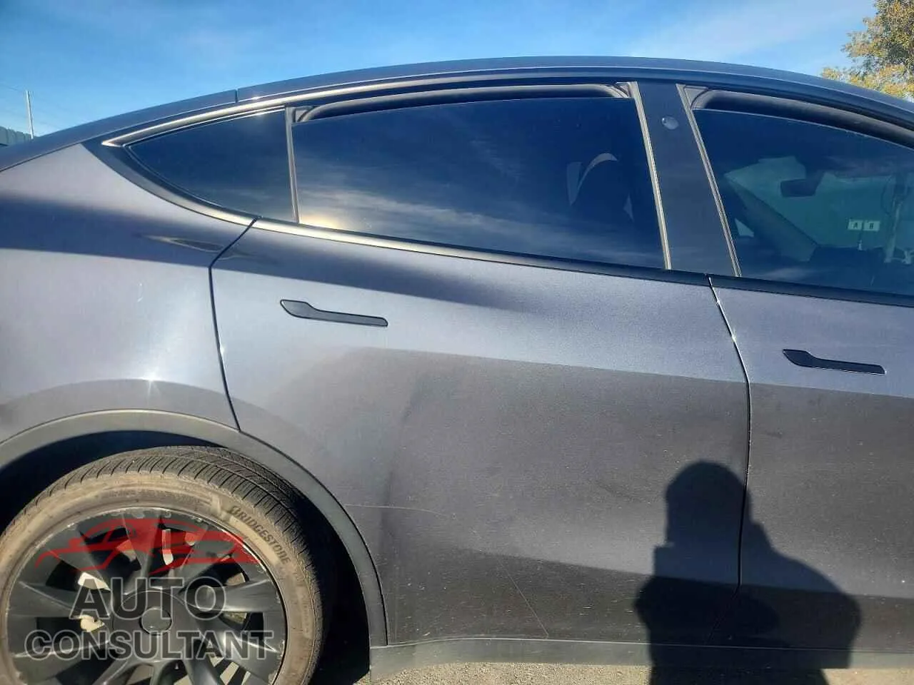 2022 TESLA MODEL Y Damaged VIN 7SAYGDEE3NF314487 – odometer reading