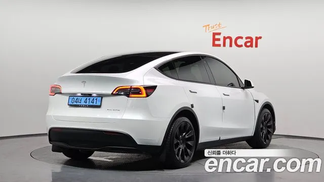 2022 Tesla Model Y Long Range Awd Sold VIN 7SAYGDEE7NF502770 – front exterior