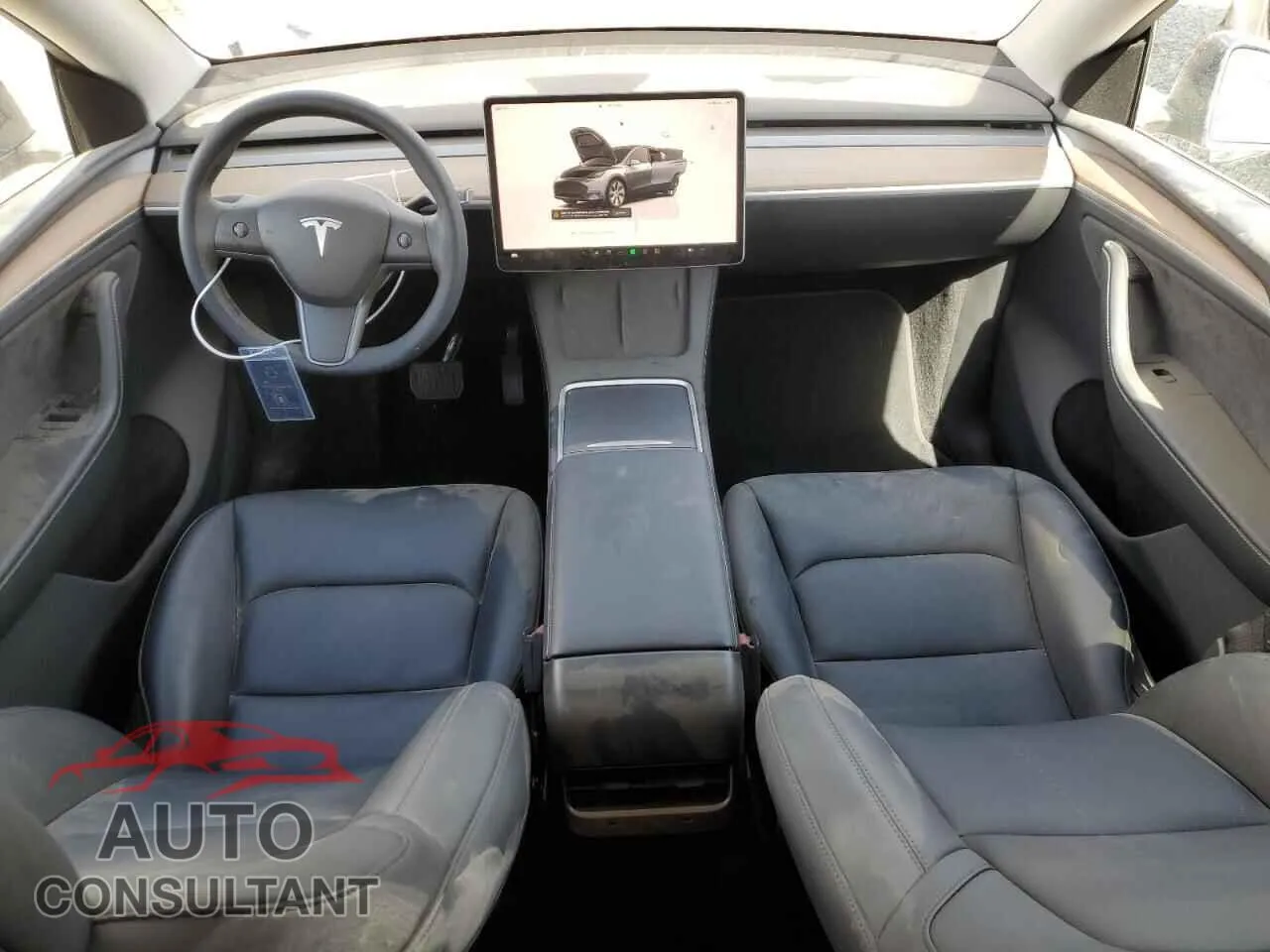 2023 TESLA MODEL Y Damaged VIN 7SAYGDEE8PA153084 – undercarriage 2023 TESLA MODEL Y Damaged VIN 7SAYGDEE8PA153084 – undercarriage