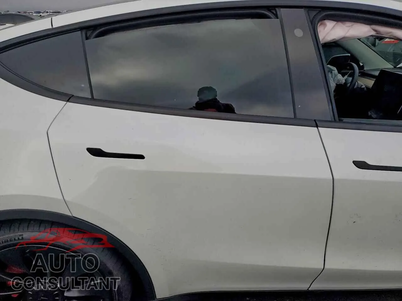 2022 TESLA MODEL Y Damaged VIN 7SAYGDEFXNF485715 – odometer reading