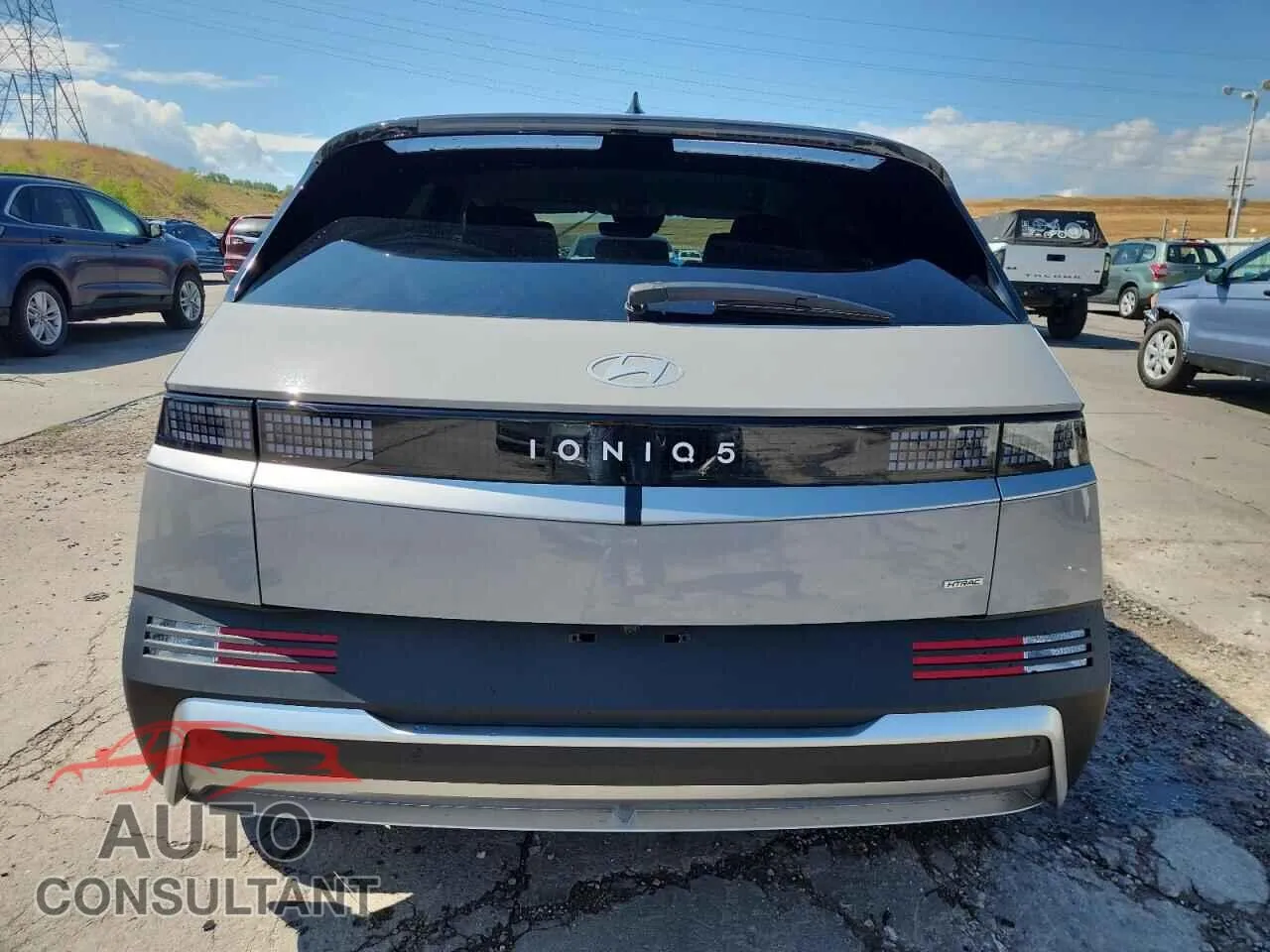 2025 HYUNDAI IONIQ Damaged VIN 7YAKNDDC2SY036355 – engine bay