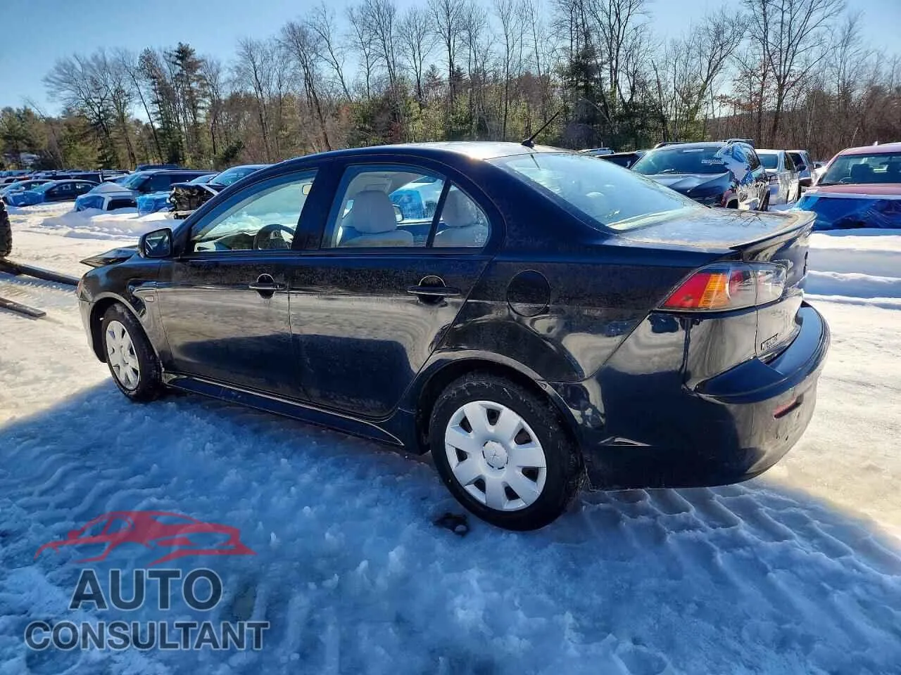 2011 MITSUBISHI LANCER Used VIN JA32U2FU7BU043618 – rear exterior