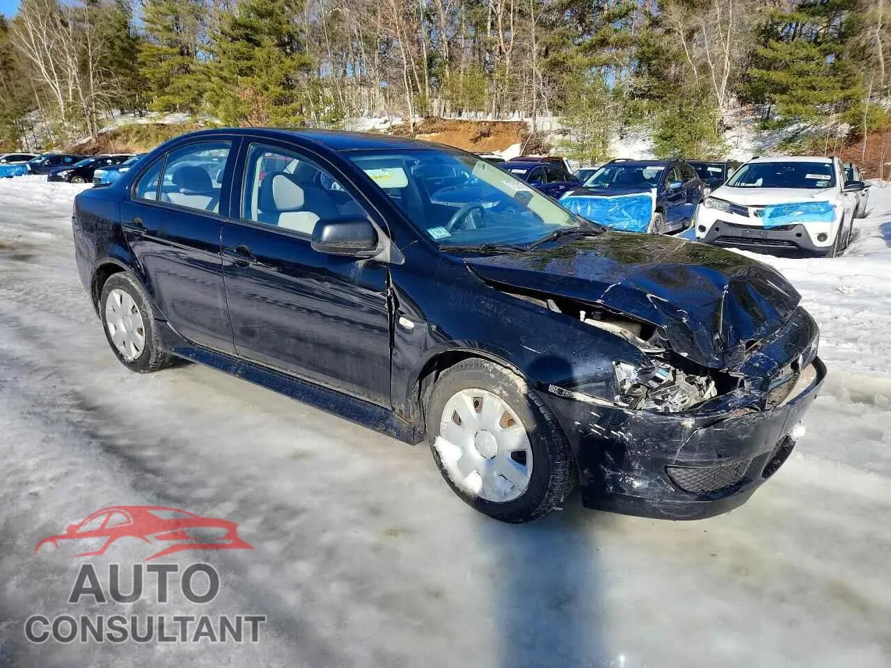2011 MITSUBISHI LANCER Used VIN JA32U2FU7BU043618 – dashboard