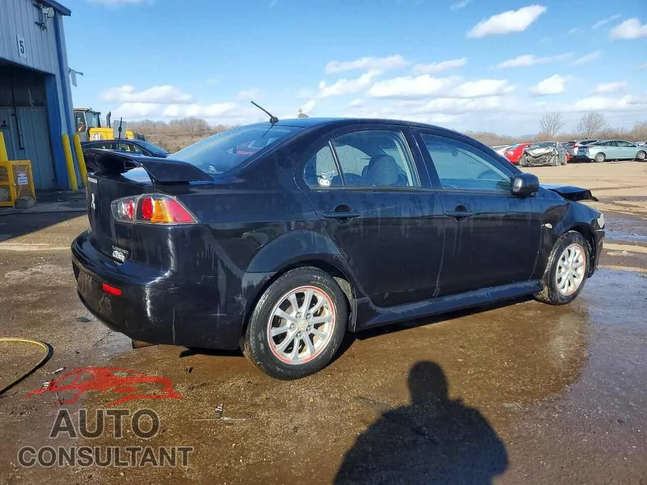 2012 MITSUBISHI LANCER Damaged VIN JA32V2FW9CU022804 – side profile