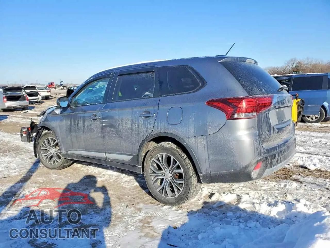 2016 MITSUBISHI OUTLANDER Damaged VIN JA4AD2A33GZ028260 – rear exterior