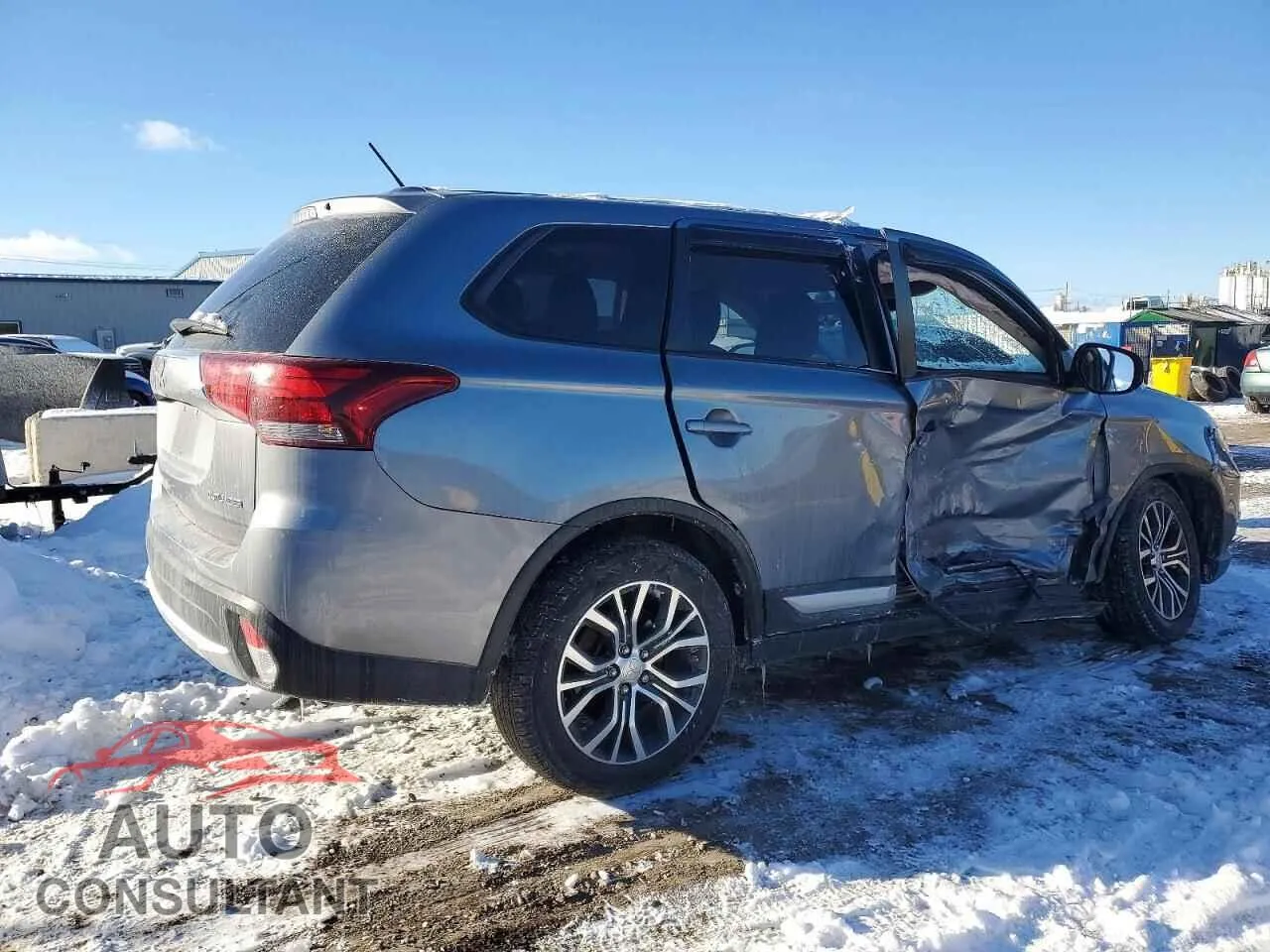 2016 MITSUBISHI OUTLANDER Damaged VIN JA4AD2A33GZ028260 – side profile