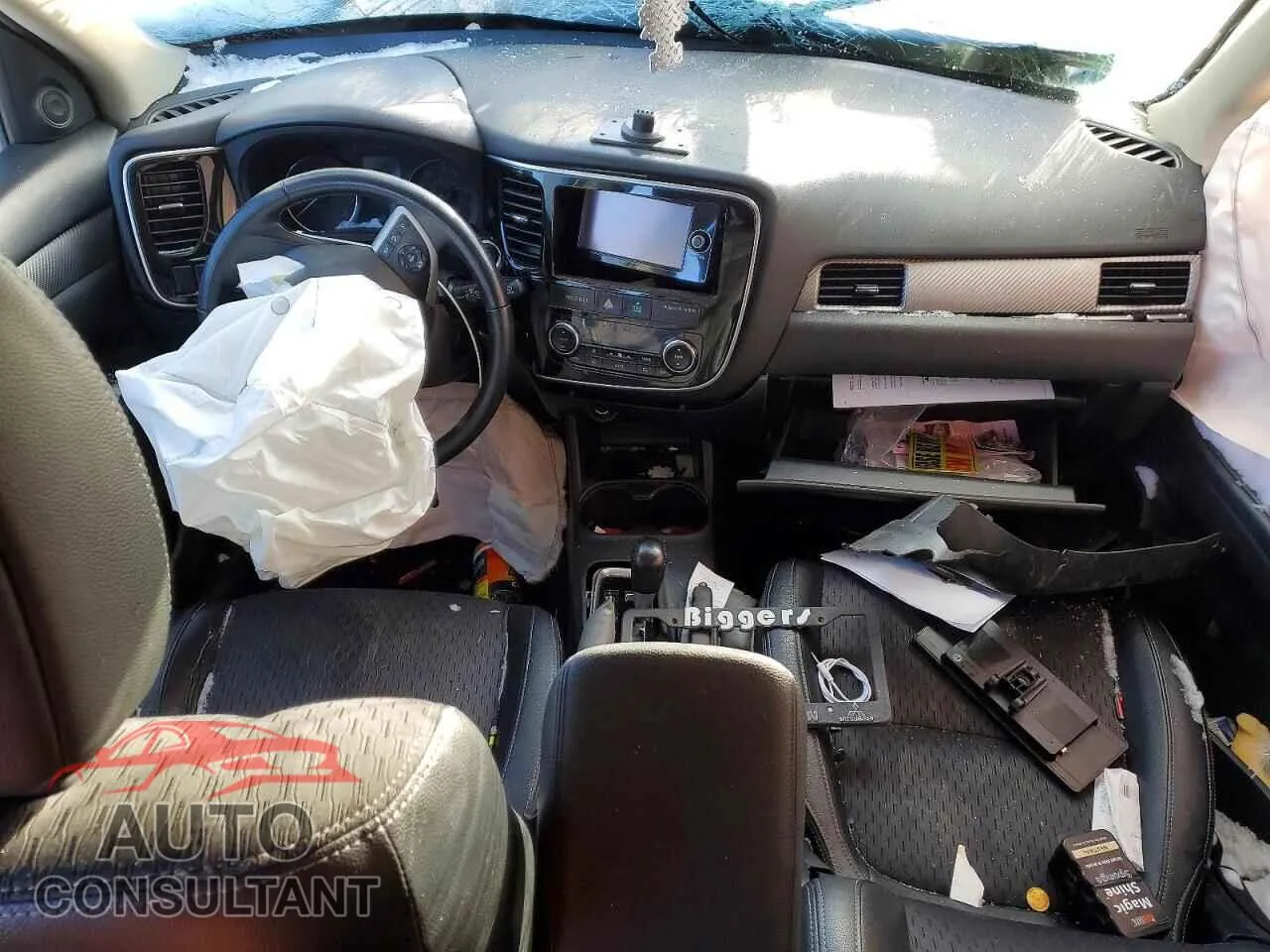 2015 MITSUBISHI OUTLANDER Damaged VIN JA4AZ3A30FZ010353 – undercarriage