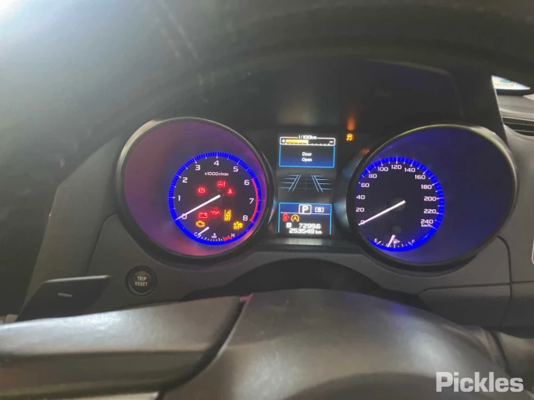 2016 Subaru Liberty Damaged VIN JF1BN9KC2GG011287 – odometer reading