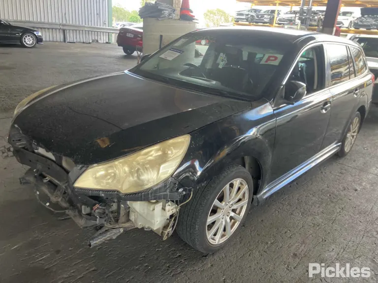 2012 Subaru Liberty Damaged VIN JF1BR9K92CG032630 – trunk area