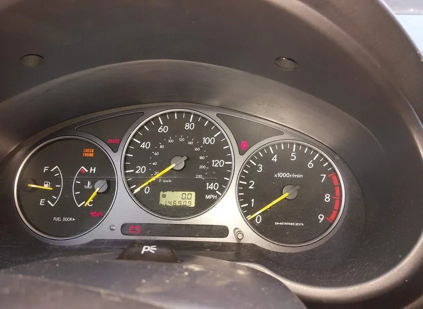 2002 SUBARU Impreza Used VIN JF1GD29682G521344 – interior seats