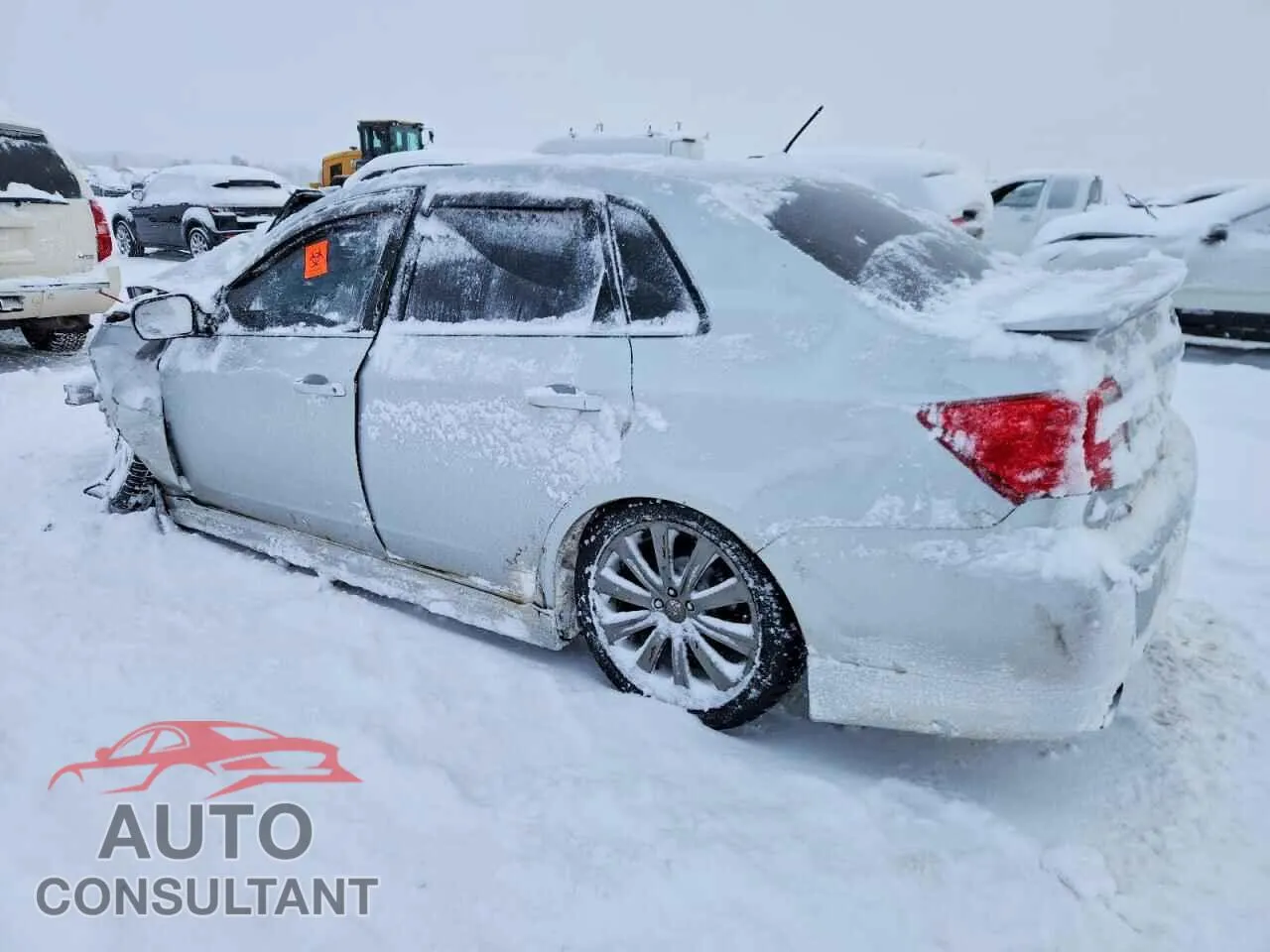 2010 SUBARU WRX Damaged VIN JF1GE7G62AG510609 – rear exterior