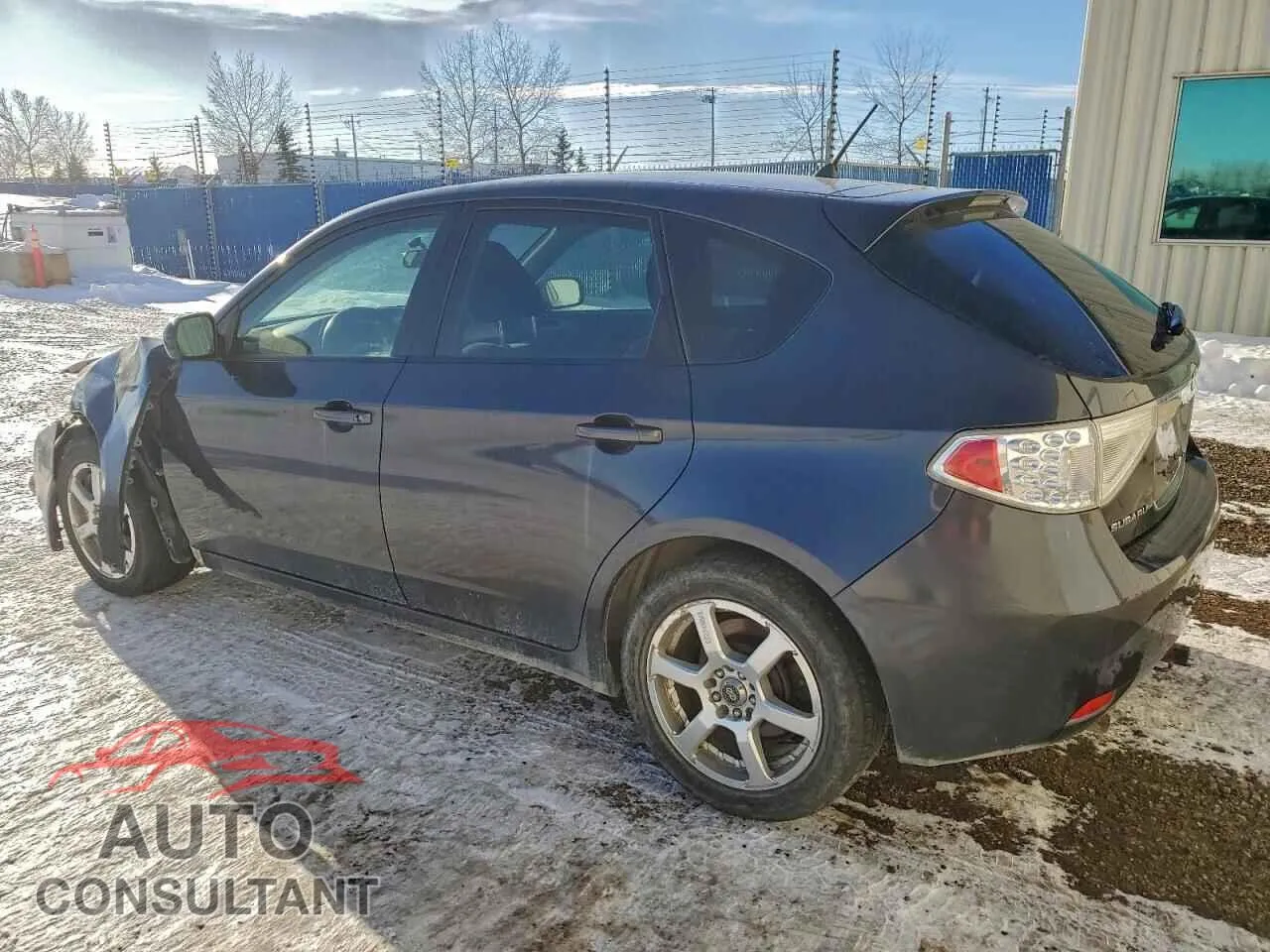 2009 SUBARU IMPREZA Damaged VIN JF1GH61679G827999 – rear exterior