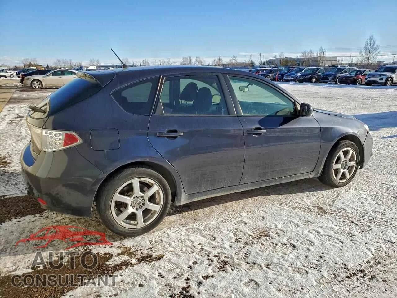 2009 SUBARU IMPREZA Damaged VIN JF1GH61679G827999 – side profile