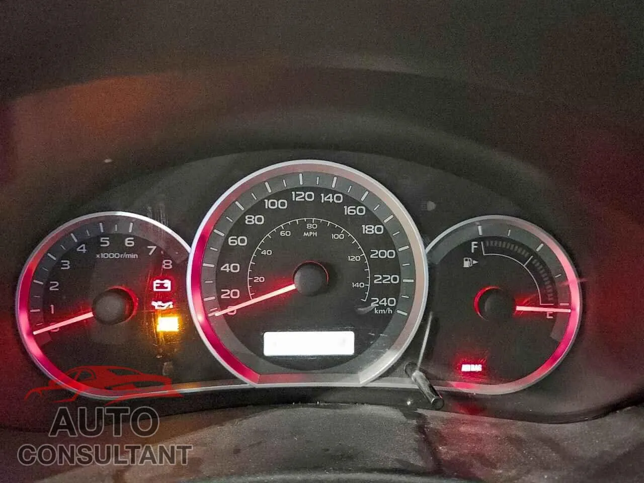 2009 SUBARU IMPREZA Damaged VIN JF1GH61679G827999 – trunk area