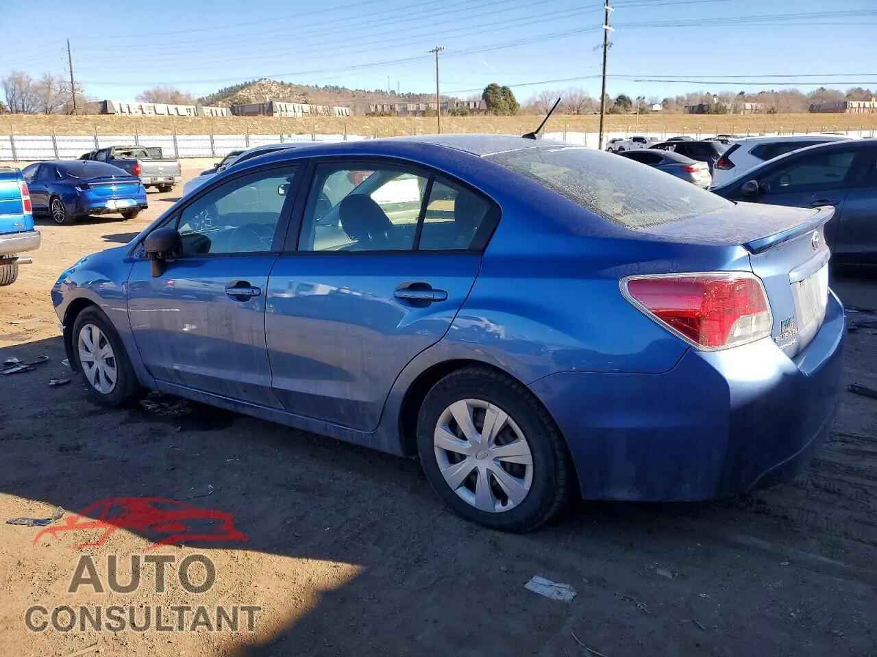 2016 SUBARU IMPREZA Damaged VIN JF1GJAA67GH020218 – rear exterior