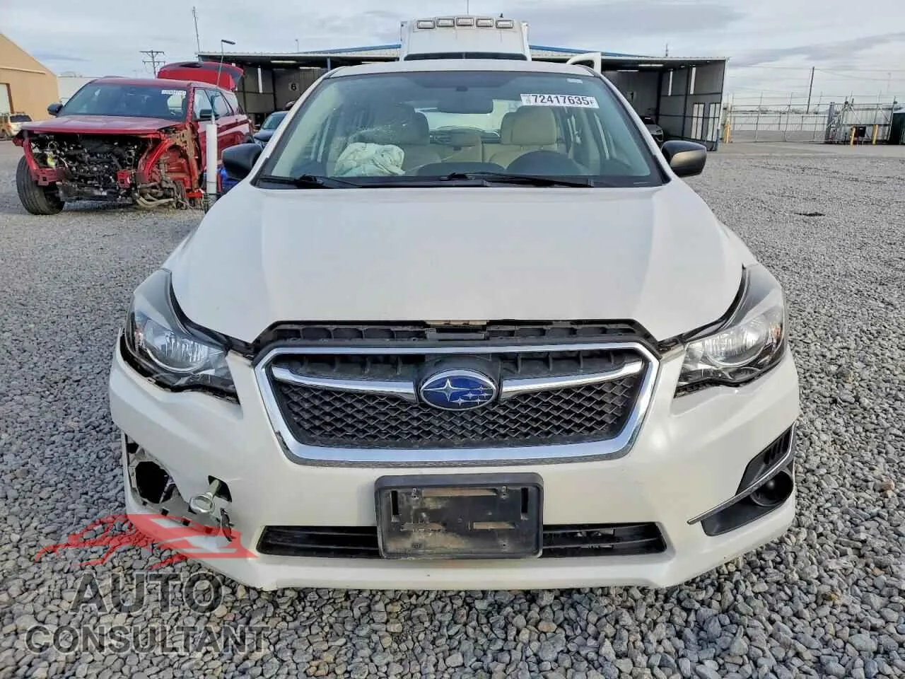 2016 SUBARU IMPREZA Damaged VIN JF1GPAA65G9290797 – interior seats