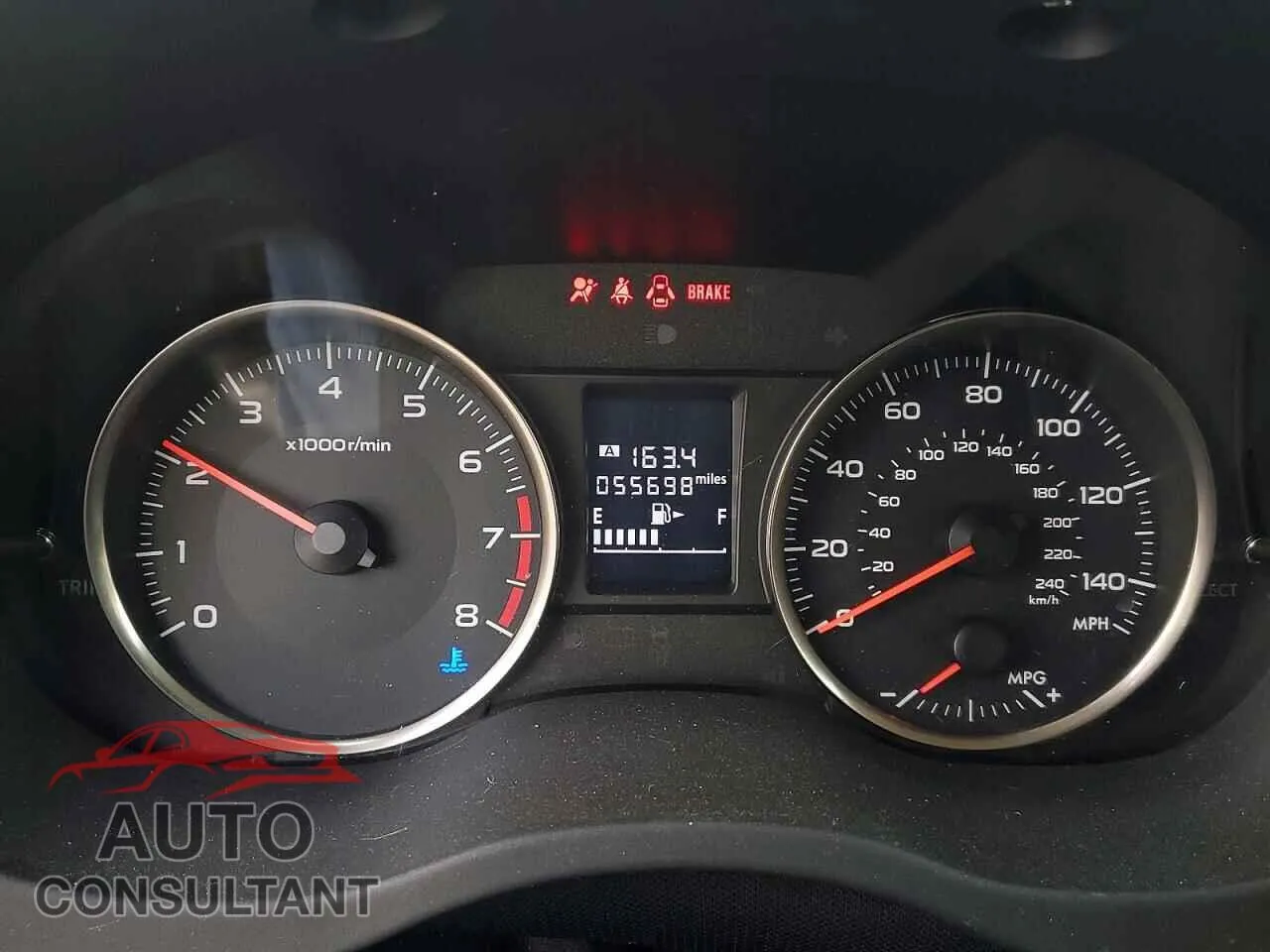 2016 SUBARU IMPREZA Damaged VIN JF1GPAA65G9290797 – trunk area