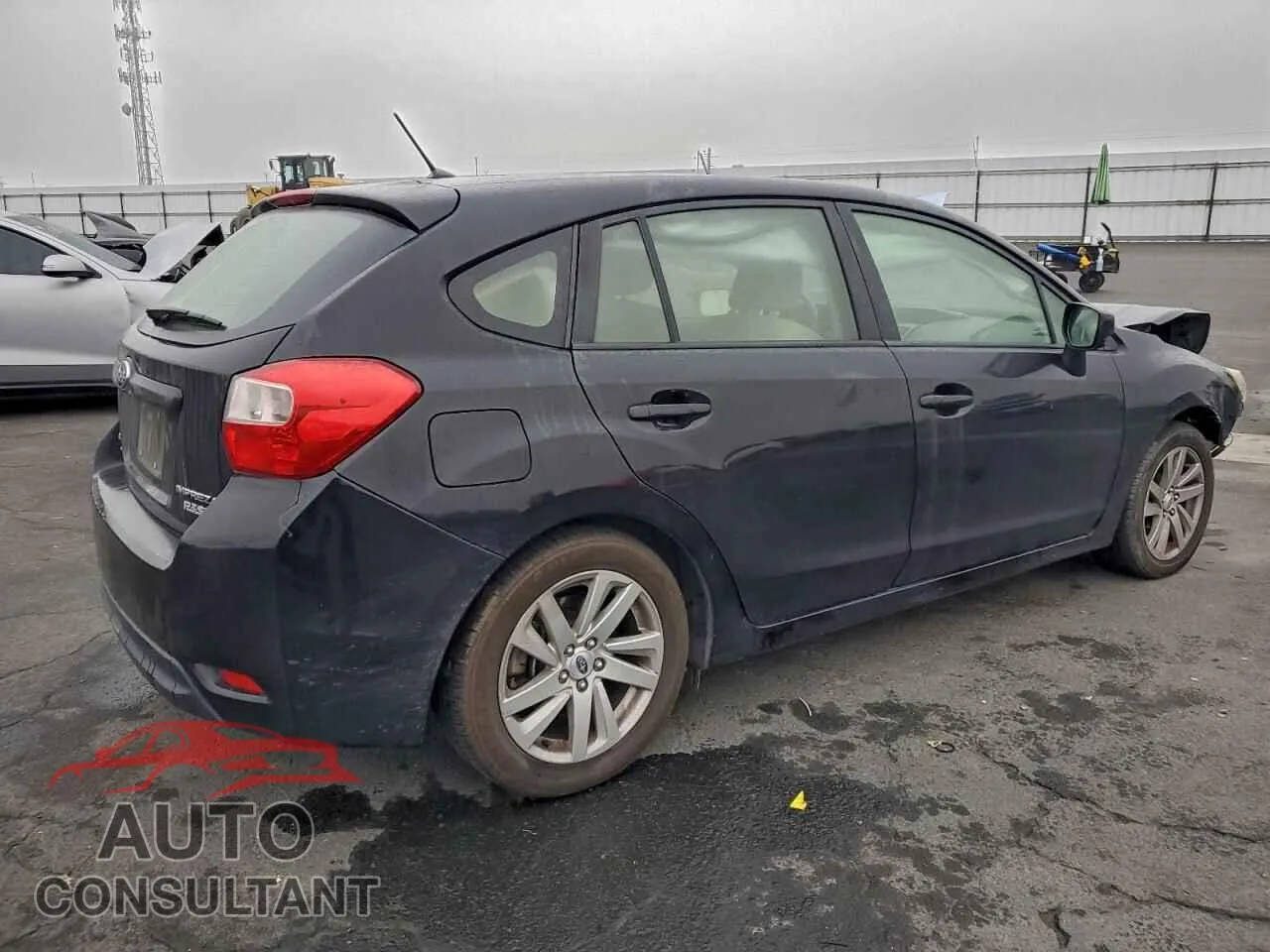 2015 SUBARU IMPREZA Damaged VIN JF1GPAC69F8330834 – side profile