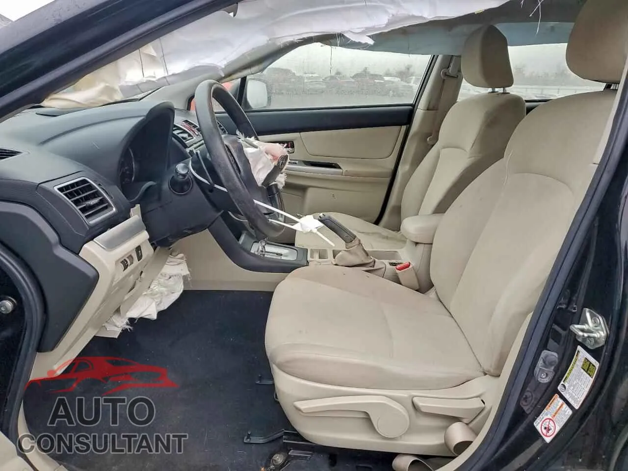 2015 SUBARU IMPREZA Damaged VIN JF1GPAC69F8330834 – exterior detail