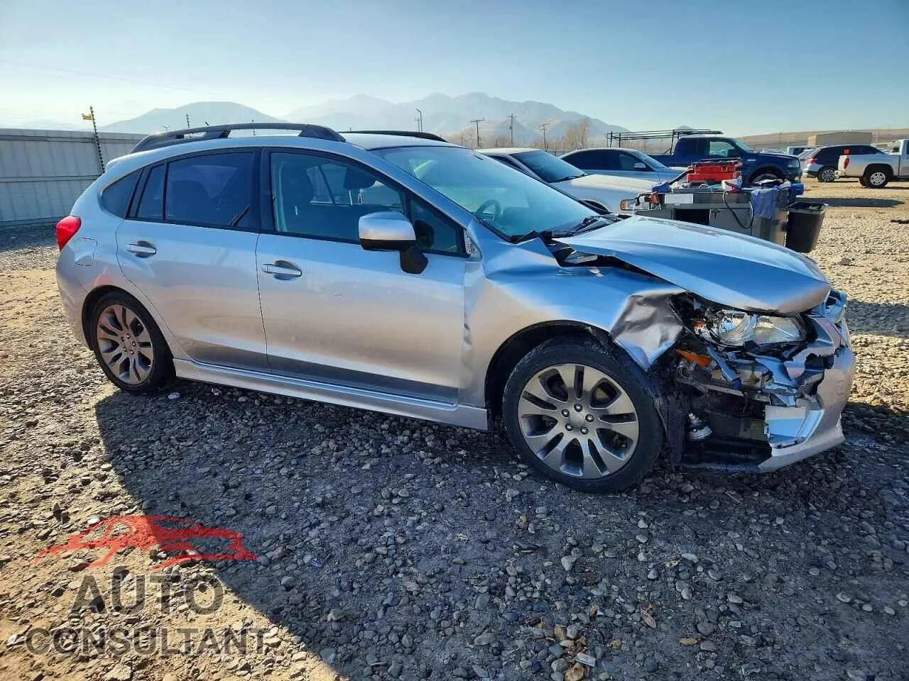 2013 SUBARU IMPREZA Damaged VIN JF1GPAL67DH853573 – dashboard