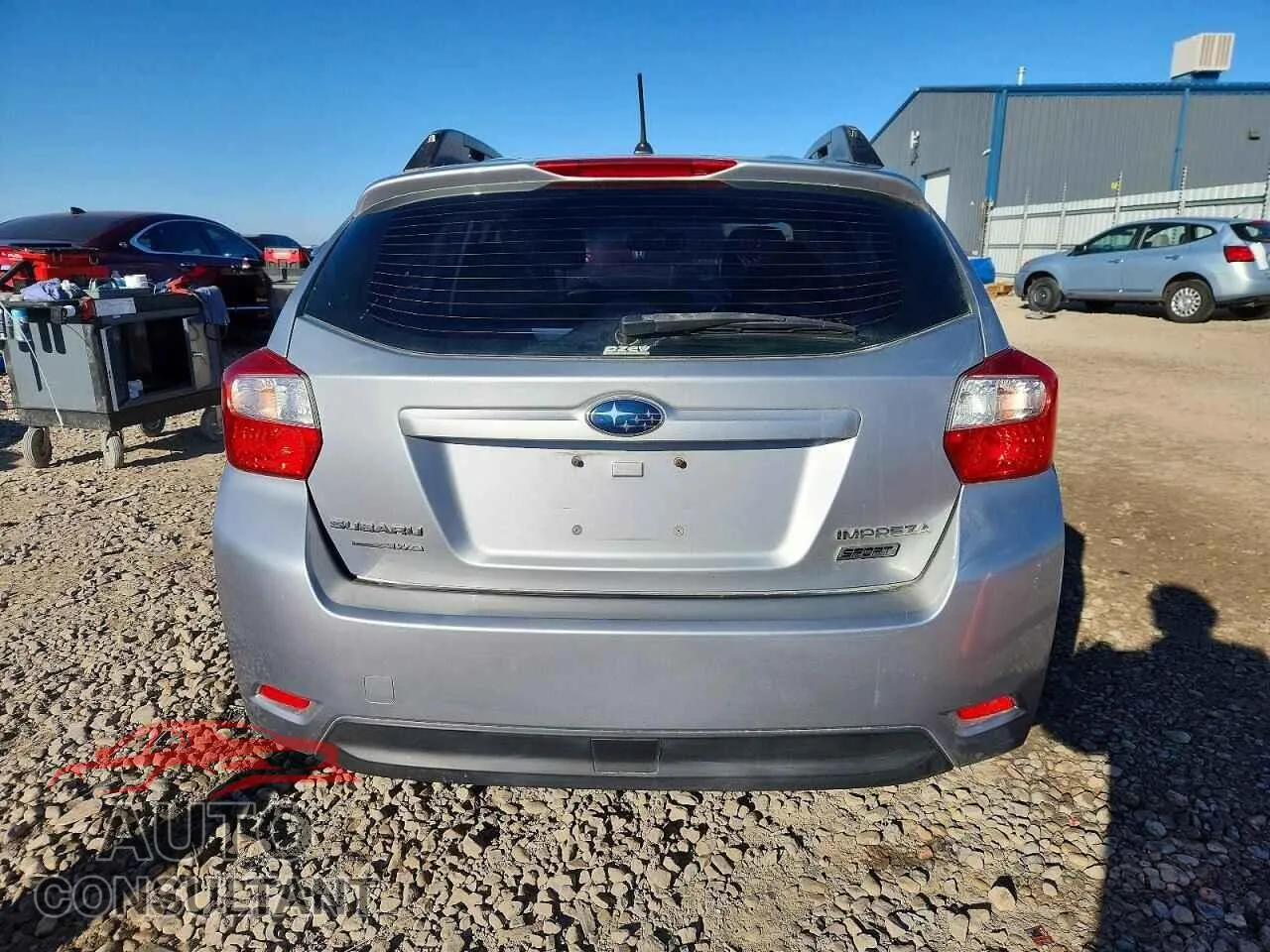 2013 SUBARU IMPREZA Damaged VIN JF1GPAL67DH853573 – engine bay
