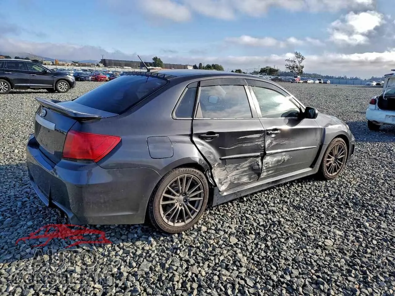 2011 SUBARU WRX Damaged VIN JF1GV7F68BG513291 – side profile