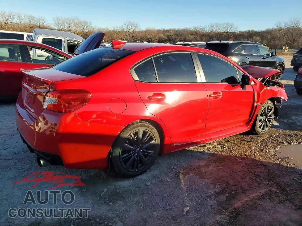 2019 SUBARU WRX Damaged VIN JF1VA1A63K9812313 – side profile