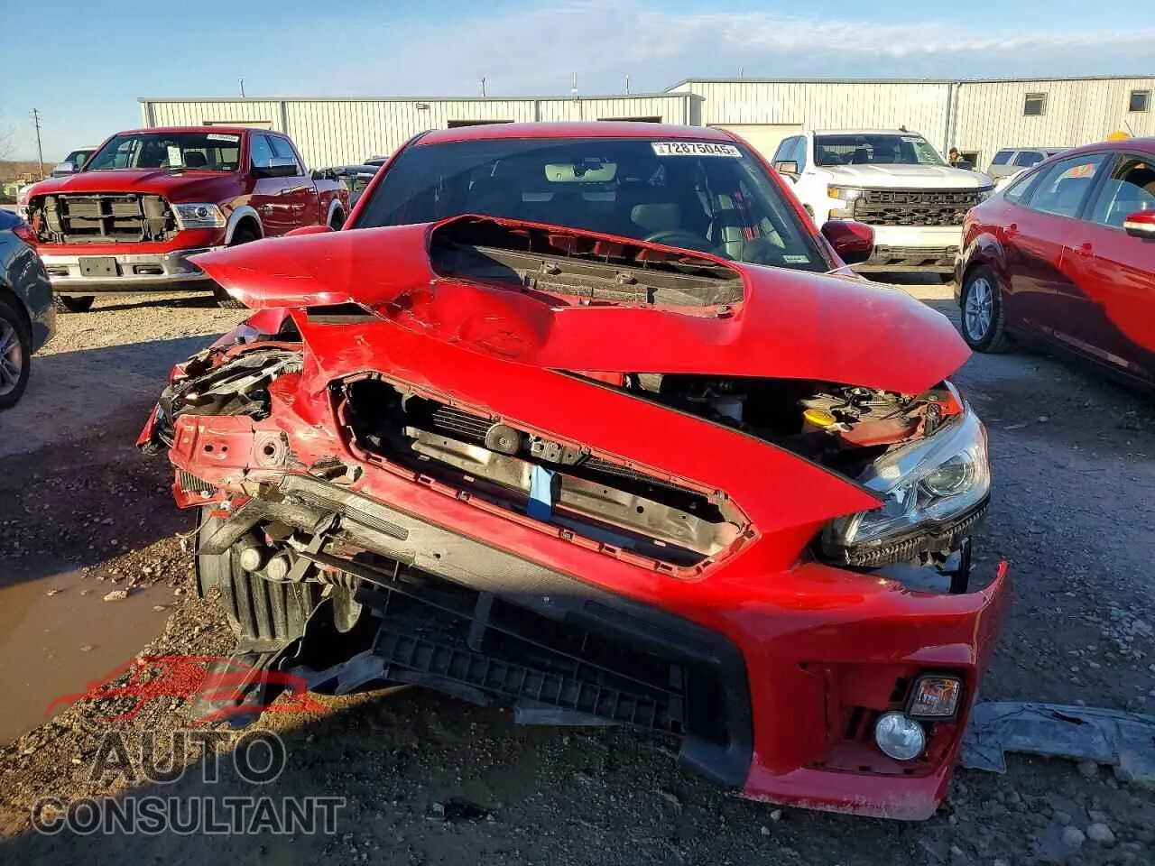 2019 SUBARU WRX Damaged VIN JF1VA1A63K9812313 – interior seats