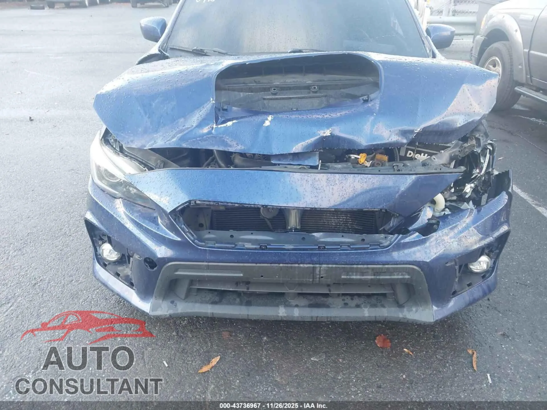 2019 SUBARU WRX Damaged VIN JF1VA1N69K8823834 – engine bay