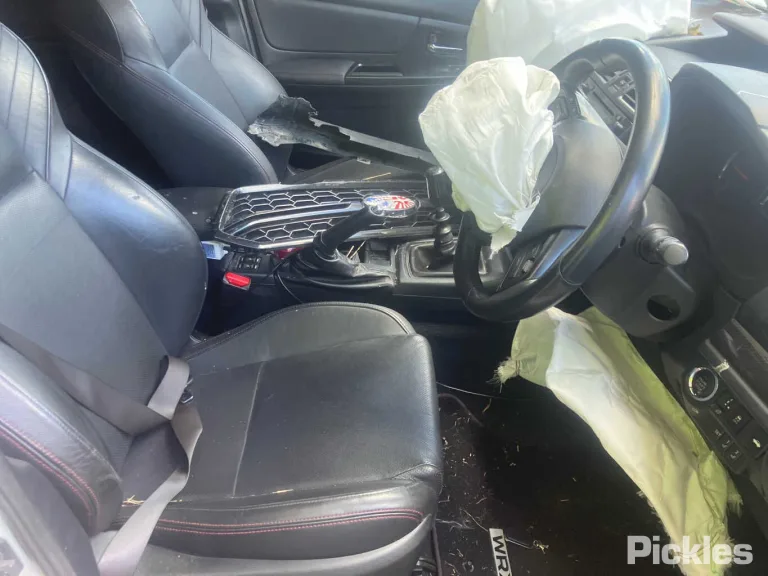 2018 Subaru WRX Damaged VIN JF1VAGK63JG021447 – engine bay