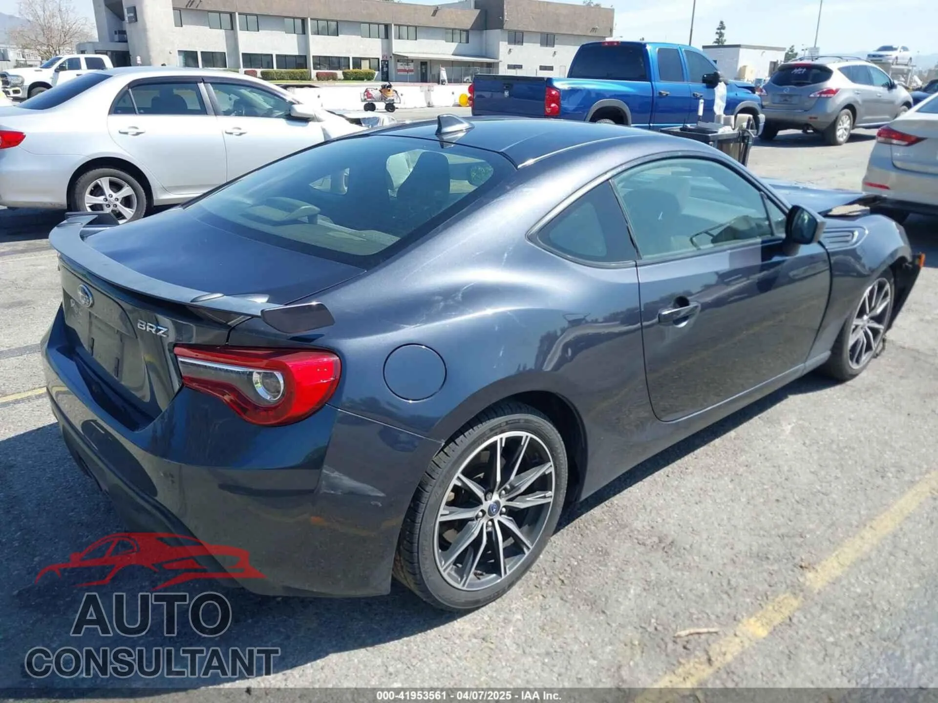 2017 SUBARU BRZ Damaged VIN JF1ZCAB10H9601657 – dashboard