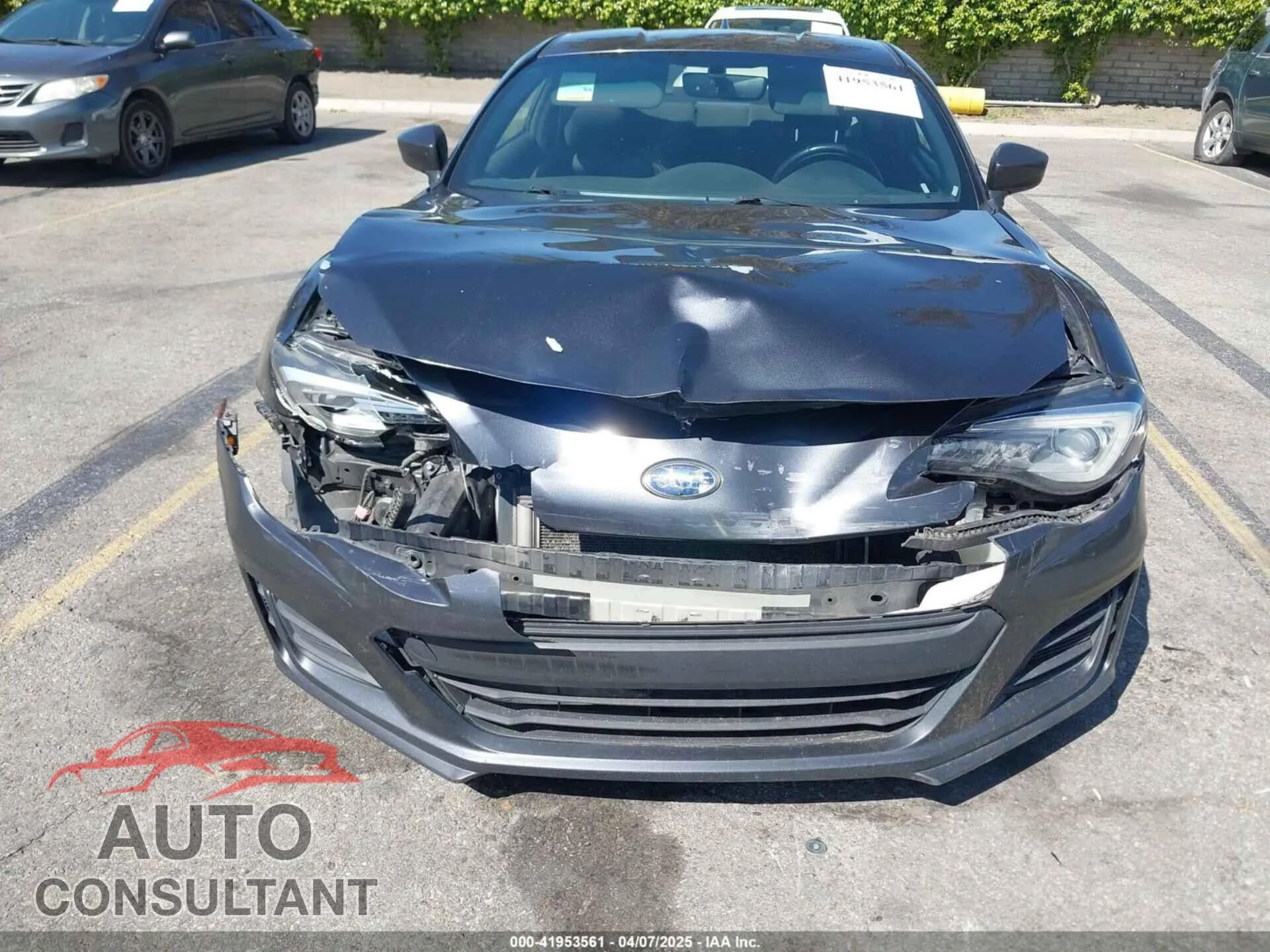 2017 SUBARU BRZ Damaged VIN JF1ZCAB10H9601657 – photo 12