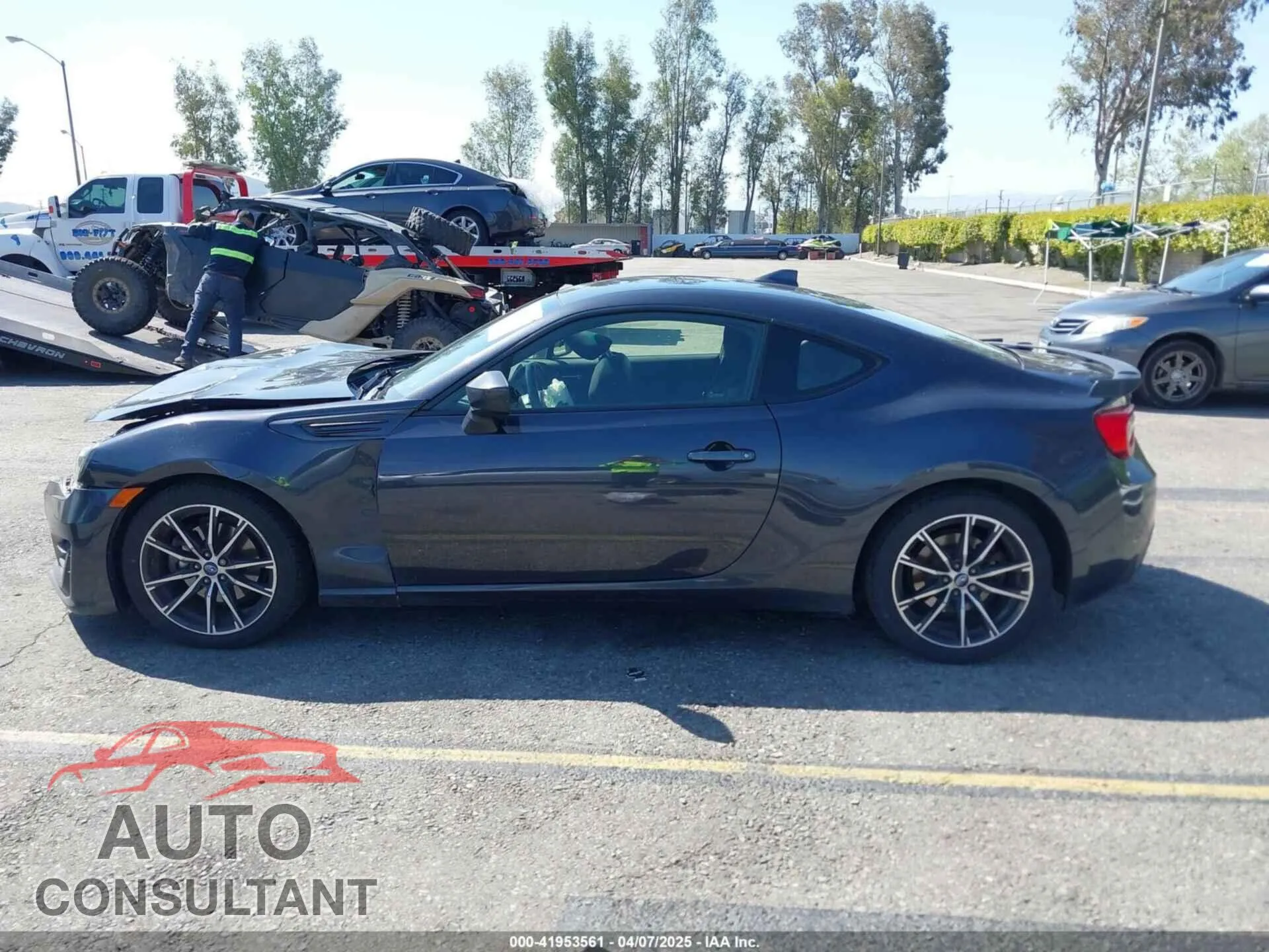 2017 SUBARU BRZ Damaged VIN JF1ZCAB10H9601657 – photo 14