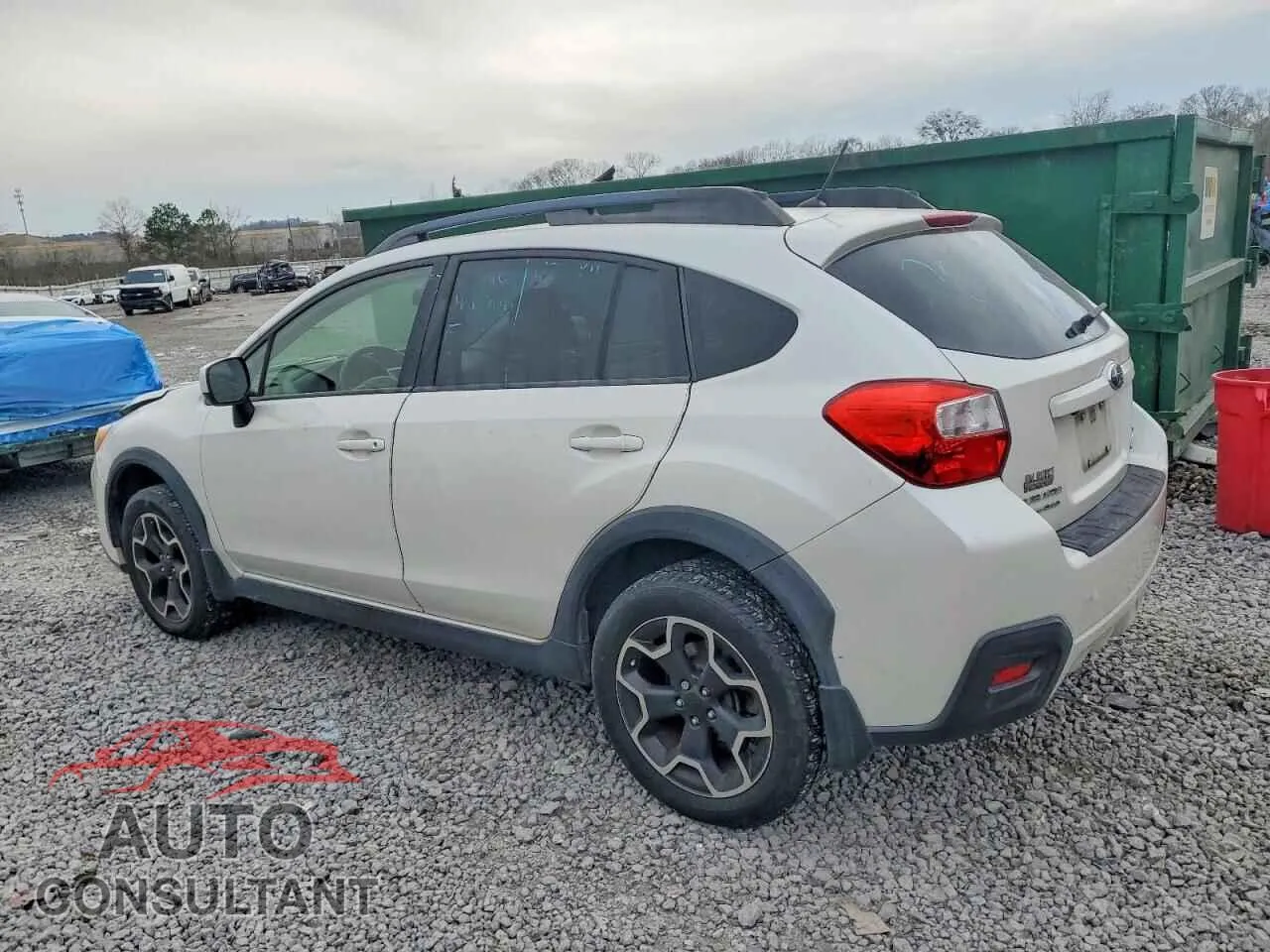 2014 SUBARU XV Damaged VIN JF2GPAGC4E8210451 – rear exterior