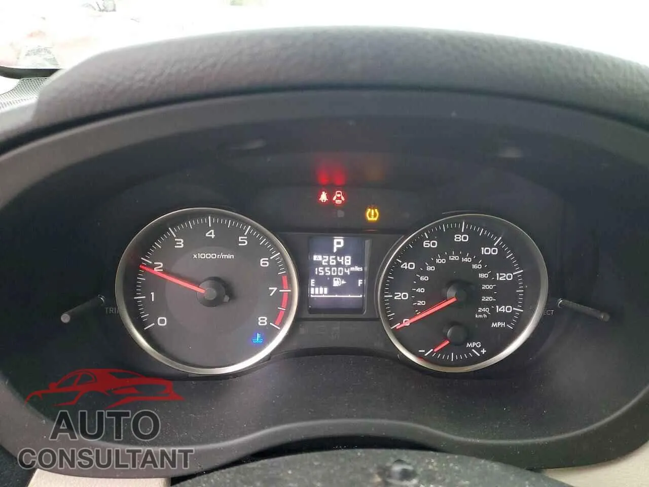 2014 SUBARU XV Damaged VIN JF2GPAGC4E8210451 – trunk area