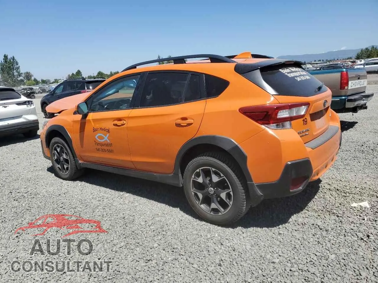 2018 SUBARU CROSSTREK Damaged VIN JF2GTABC0JH345956 – rear exterior