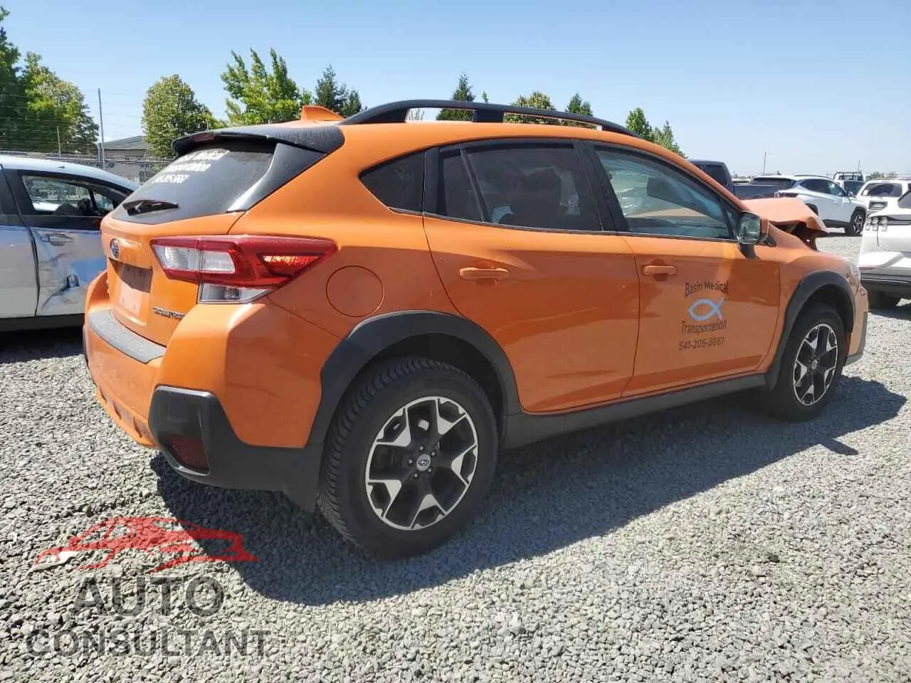 2018 SUBARU CROSSTREK Damaged VIN JF2GTABC0JH345956 – side profile
