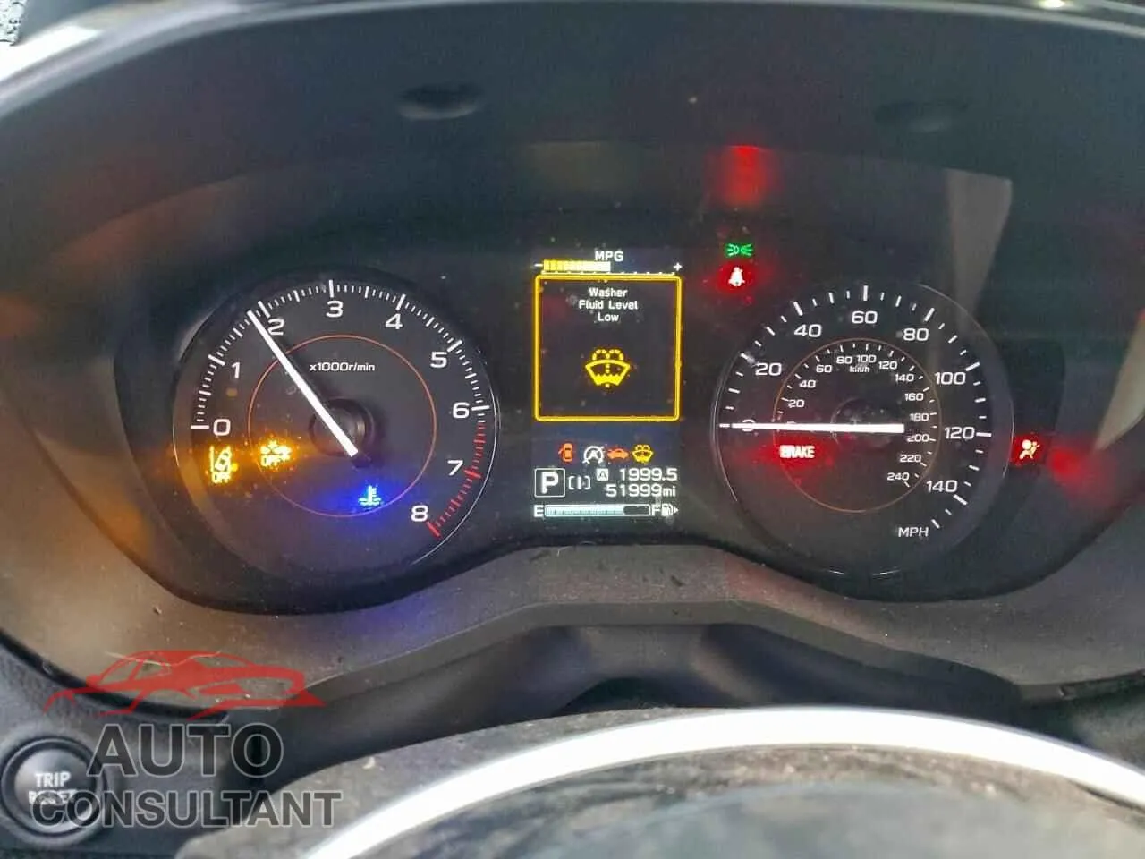 2023 SUBARU CROSSTREK Damaged VIN JF2GTABC9PH286057 – trunk area