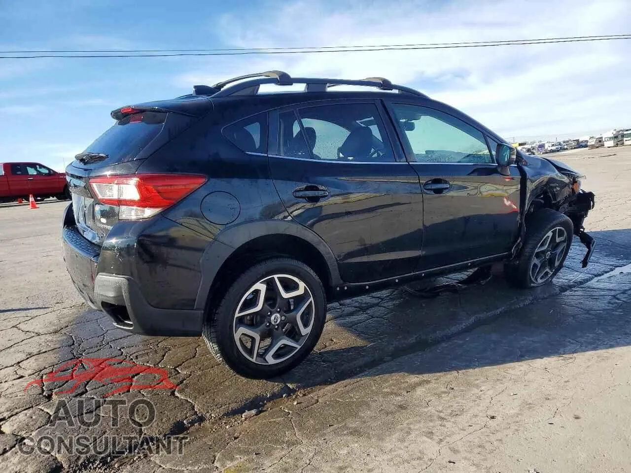 2018 SUBARU CROSSTREK Damaged VIN JF2GTAMC2JH210894 – side profile
