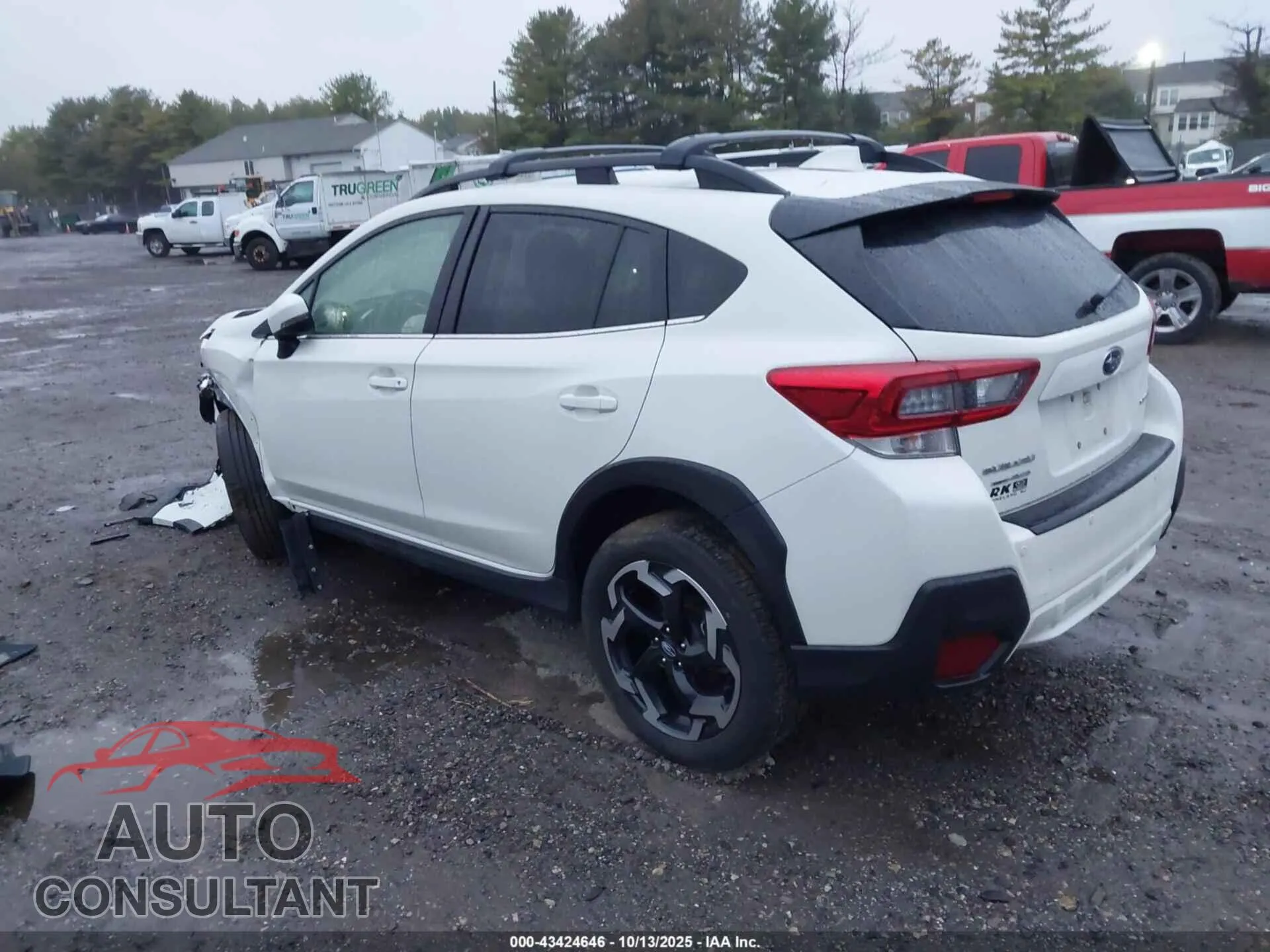 2022 SUBARU CROSSTREK Damaged VIN JF2GTHNC6N8283005 – side profile