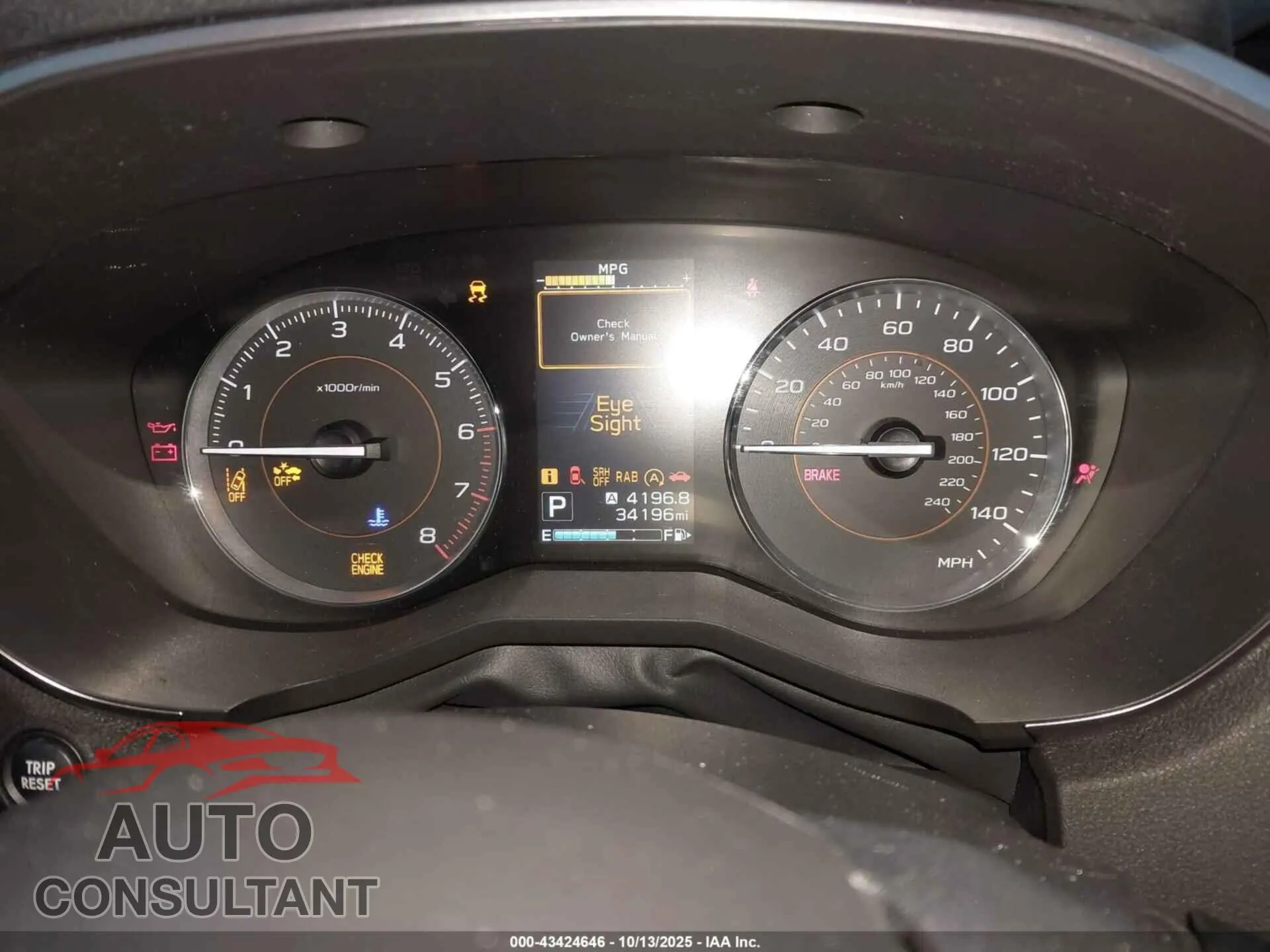 2022 SUBARU CROSSTREK Damaged VIN JF2GTHNC6N8283005 – exterior detail