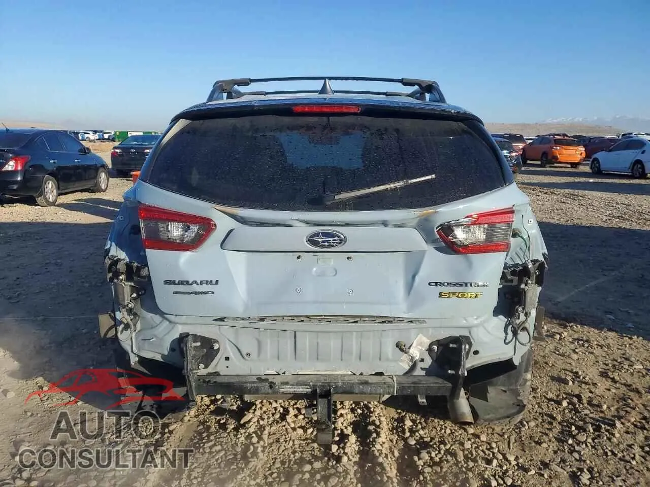2021 SUBARU CROSSTREK Damaged VIN JF2GTHSCXMH251984 – engine bay
