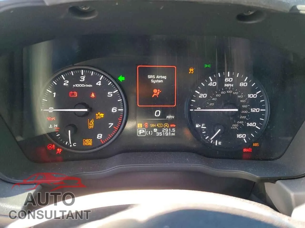 2024 SUBARU CROSSTREK Damaged VIN JF2GUABC8R8315290 – trunk area