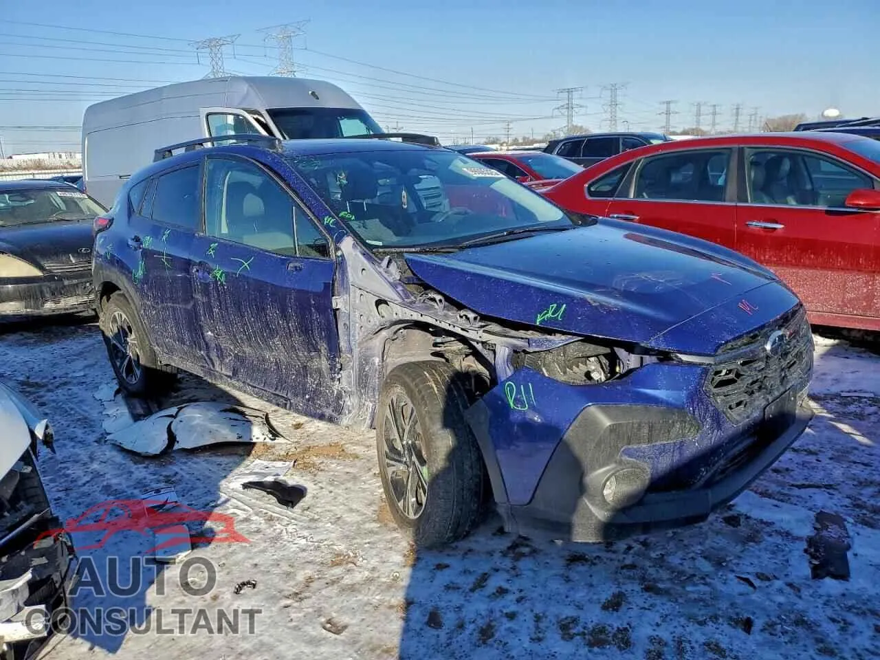 2024 SUBARU CROSSTREK Damaged VIN JF2GUADC9RH912798 – dashboard