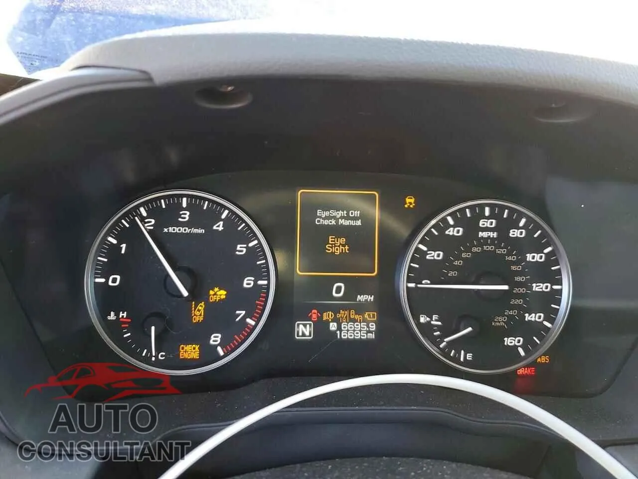 2024 SUBARU CROSSTREK Damaged VIN JF2GUADC9RH912798 – trunk area