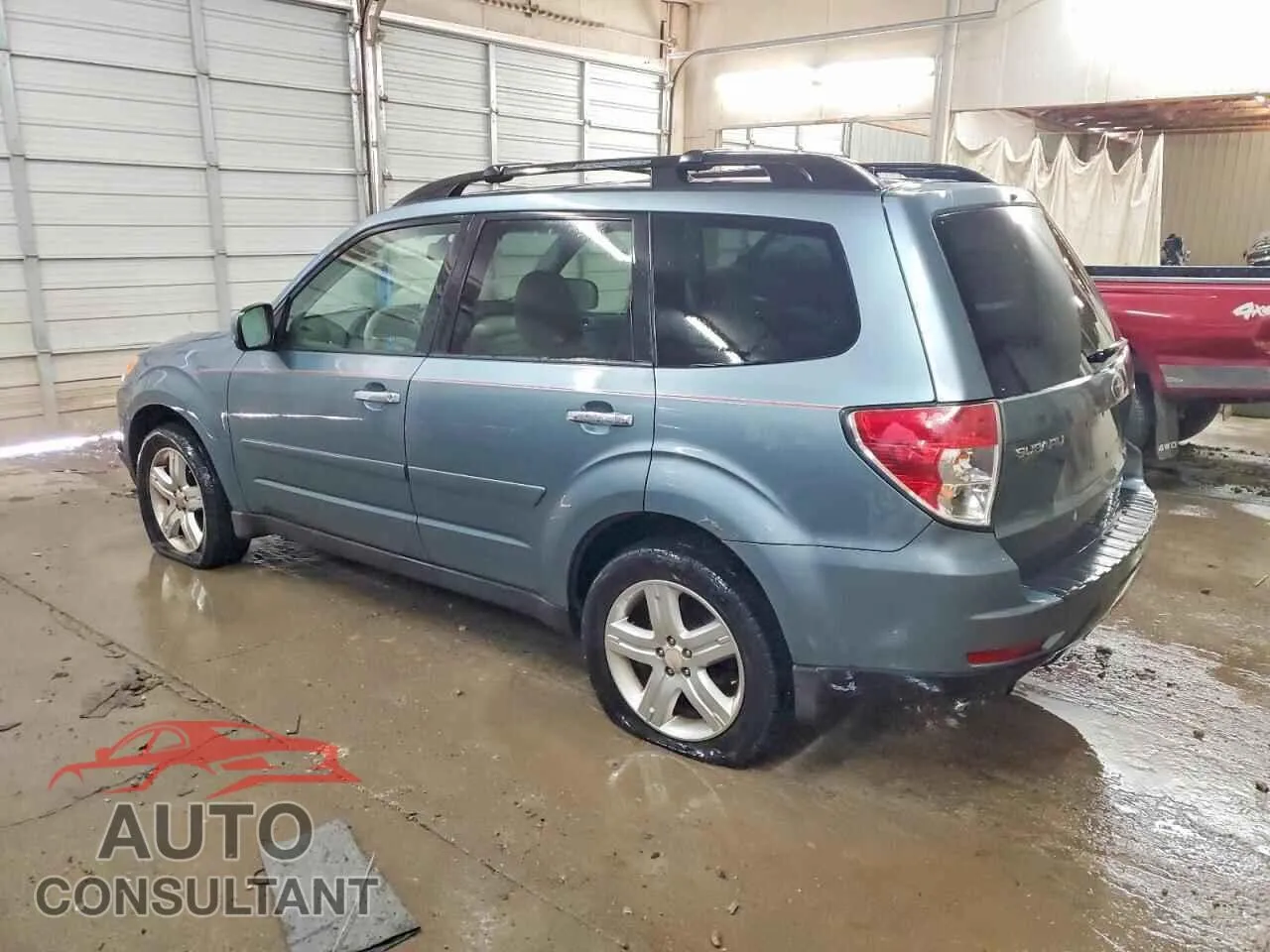 2009 SUBARU FORESTER Damaged VIN JF2SH63619H725689 – rear exterior