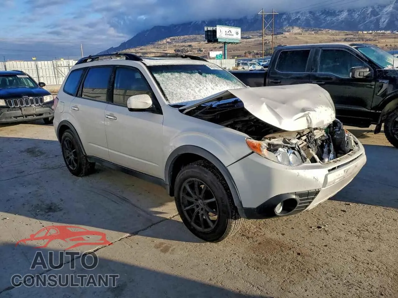2011 SUBARU FORESTER Damaged VIN JF2SHADC9BG752805 – dashboard