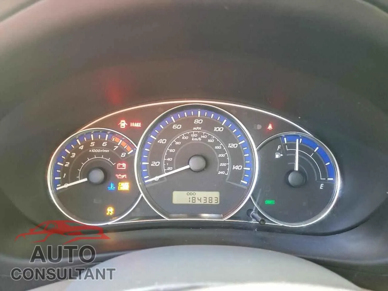 2011 SUBARU FORESTER Damaged VIN JF2SHADC9BG752805 – trunk area