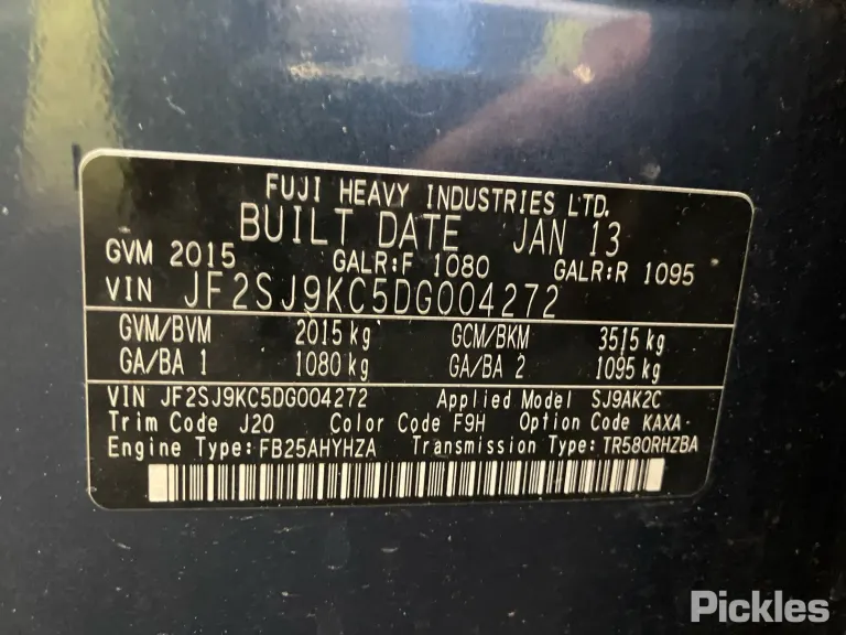 2013 Subaru Forester Damaged VIN JF2SJ9KC5DG004272 – photo 15 2013 Subaru Forester Damaged VIN JF2SJ9KC5DG004272 – photo 15